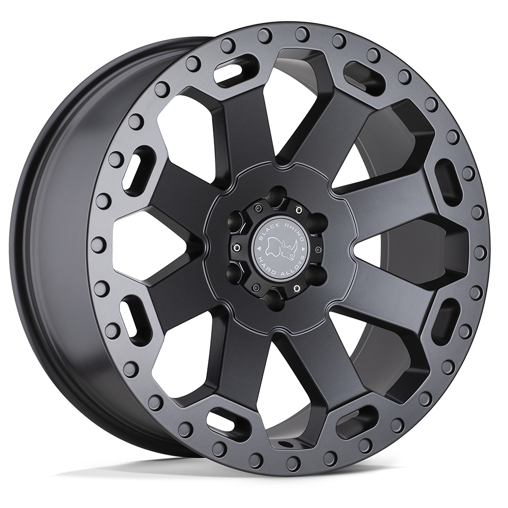 Llanta Black Rhino Warlord Matte Gunmetal — Aro 17" / 6x139.7
