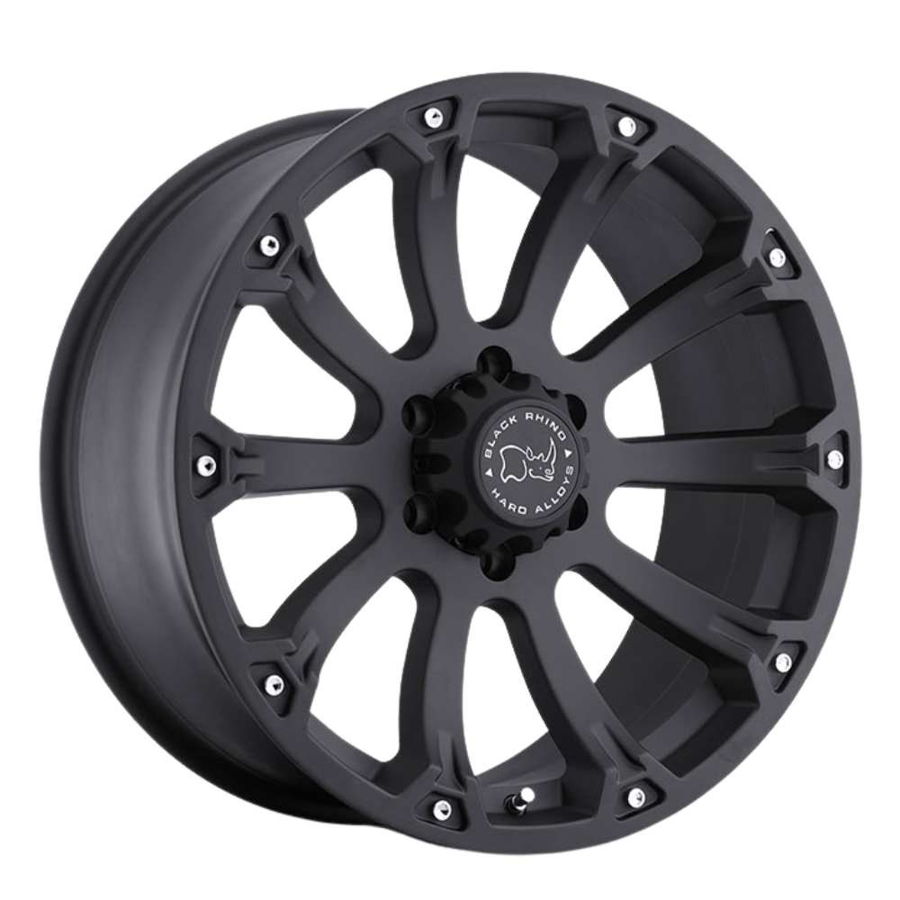 Llanta Black Rhino Sidewinder Matte Black — Aro 20" / 6x135