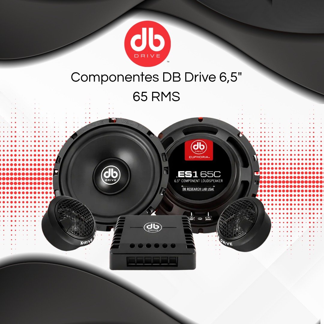 Componentes DB Drive 6,5" — 65W RMS